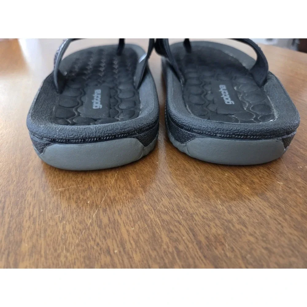 Men's Gotcha Monona Sandals Black Sz 11 Flip Flops‎ Summer Lake Beach